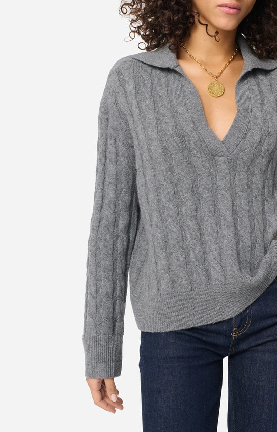 Vanessa Bruno Glenda Sweater Tweed Grey