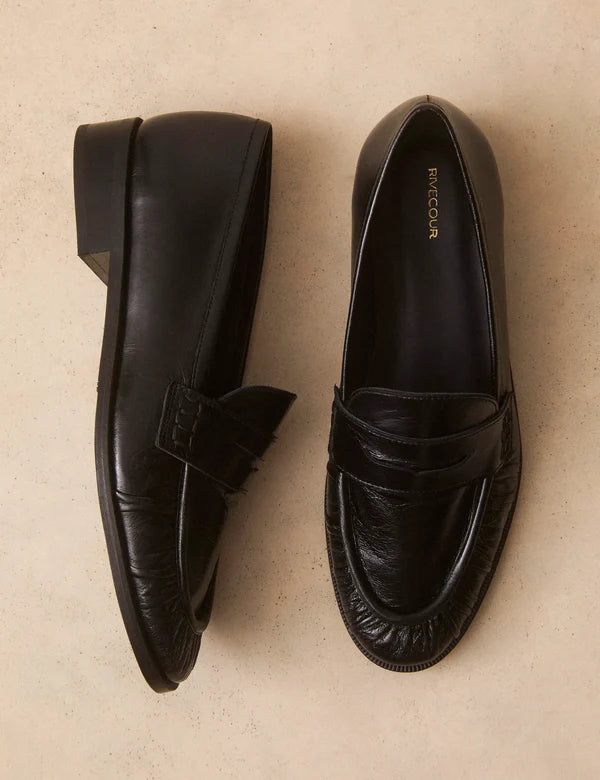 Rivecour Moccasin No 158 Black