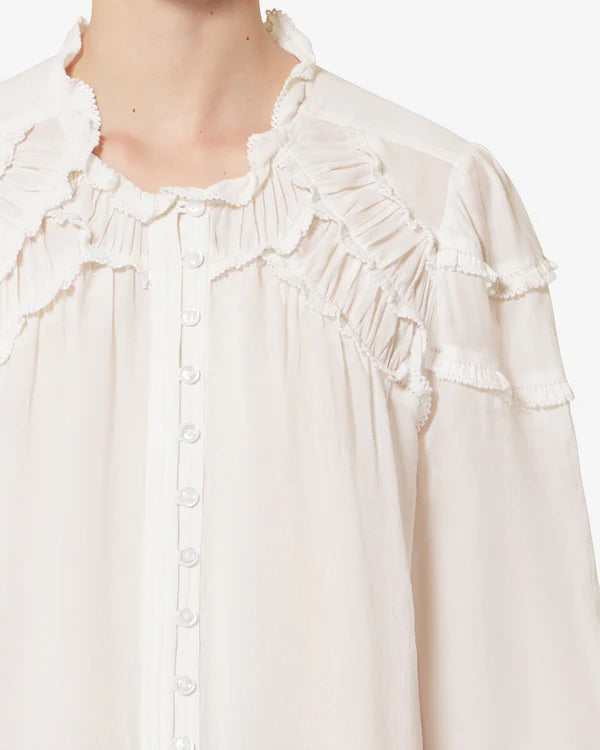Isabel Marant Christa Top White