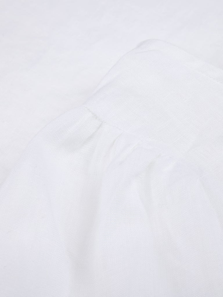 Stenströms Carmen White linen blouse