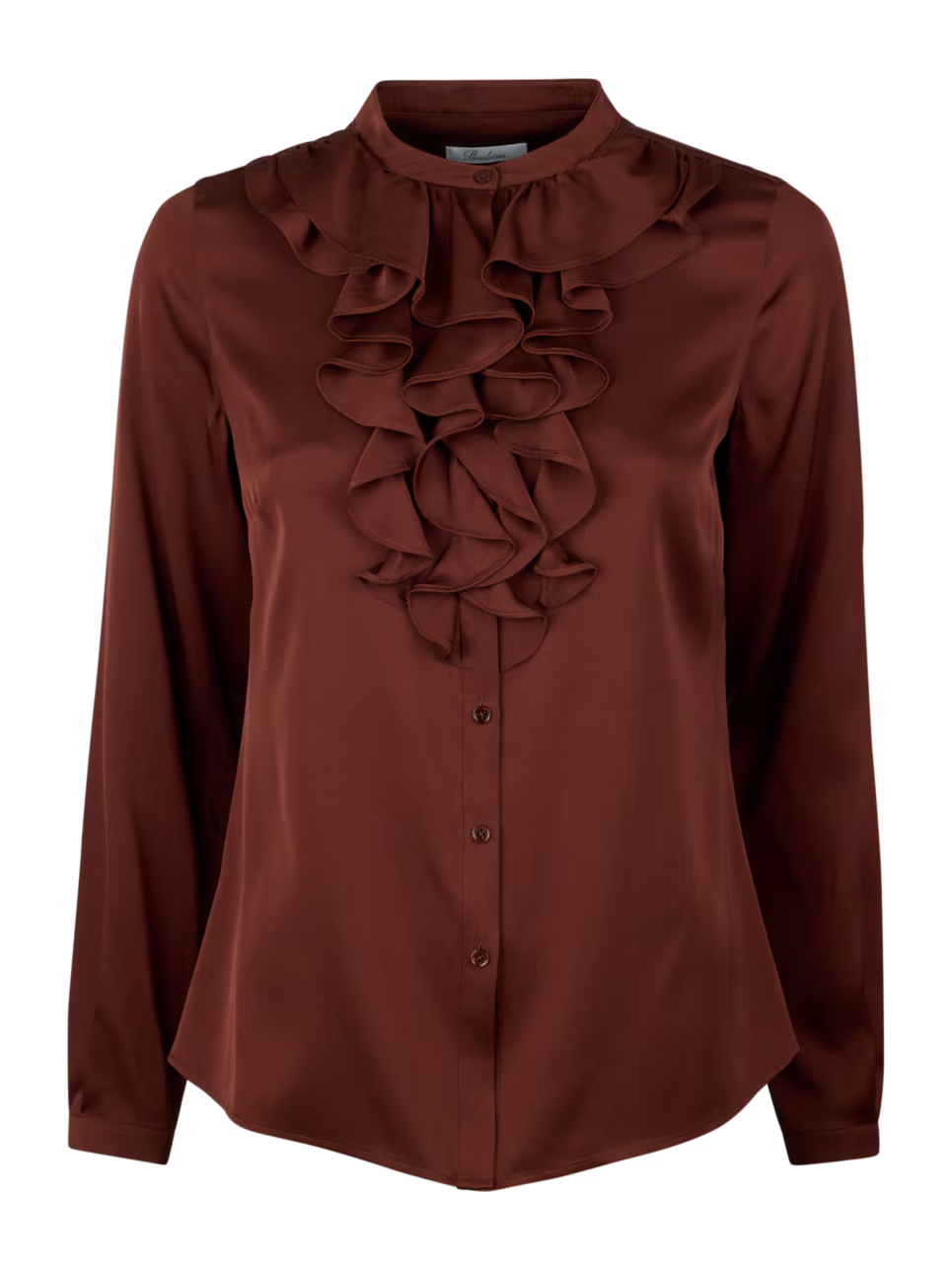 Stenströms Marilyn Dark Red Silk Blouse