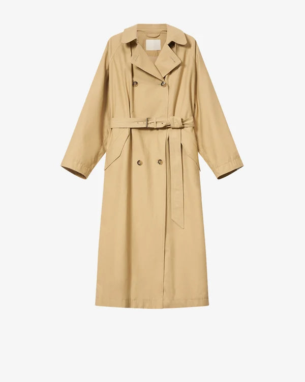 Isabel Marant Cacilda Coat Beige