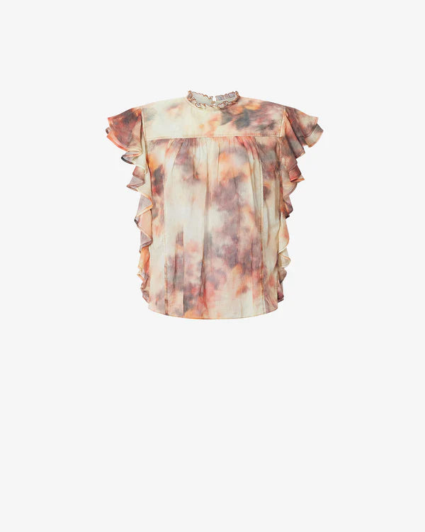 Isabel Marant Daliyane Top Beige