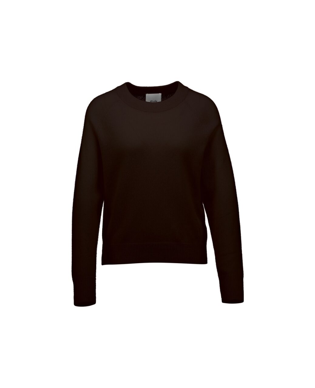 Allude Cashmere Roundneck Sweater Brown