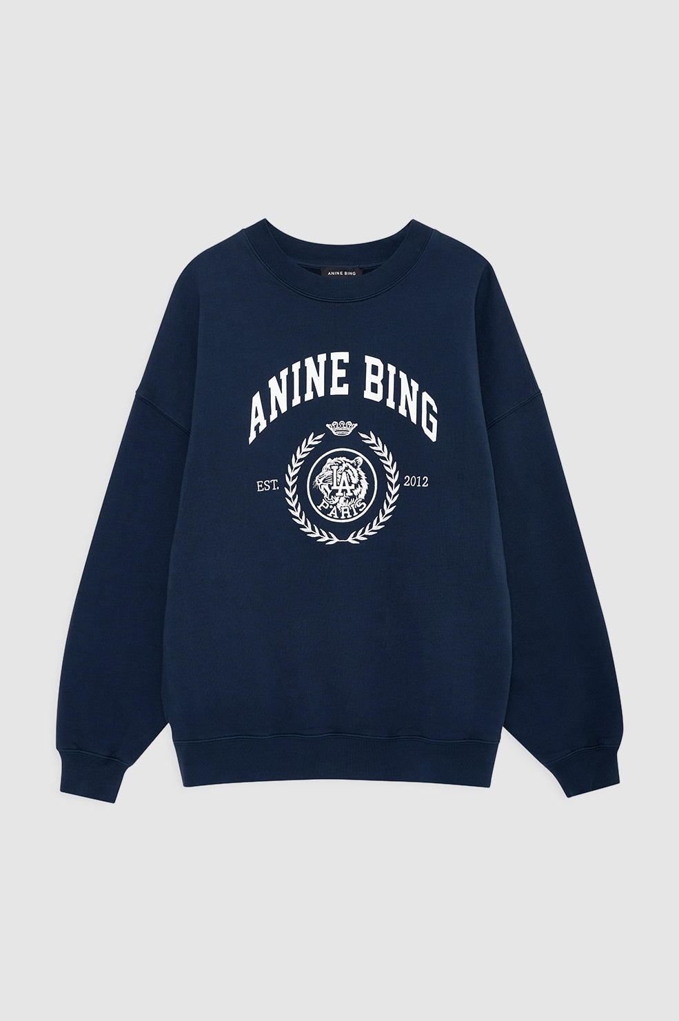 Anine Bing Miles Sweatshirt Collegiate Dark Navy