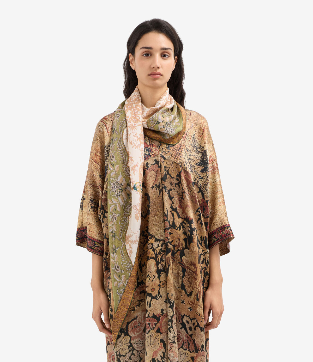 Pierre-Louis Mascia ALOEUW Scarf Silk 65x120