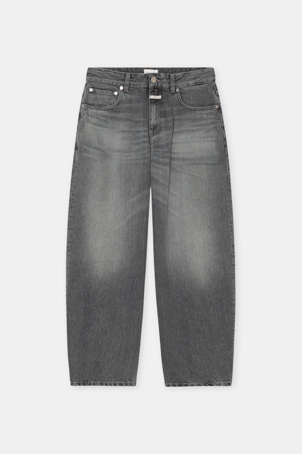 CLOSED JAZZIE JEANS BARREL FIT MID GREY