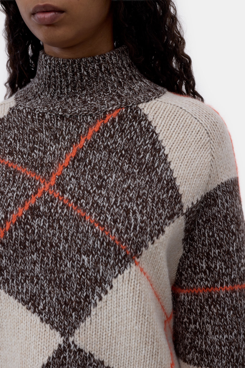 CLOSD ARGYLE ROLLI LONGSLEEVE