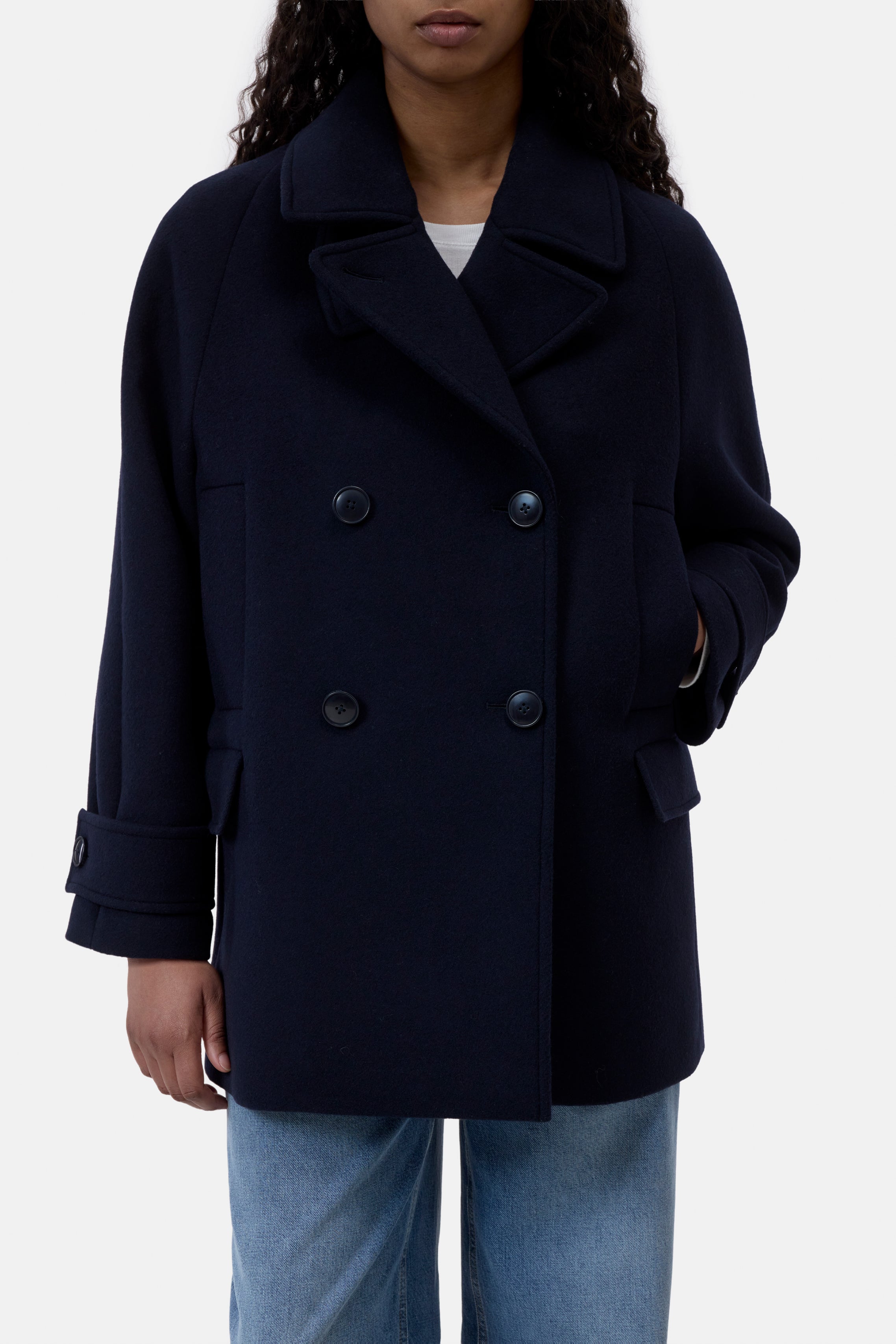 CLOSED CABAN JACKET DARK NIGHT