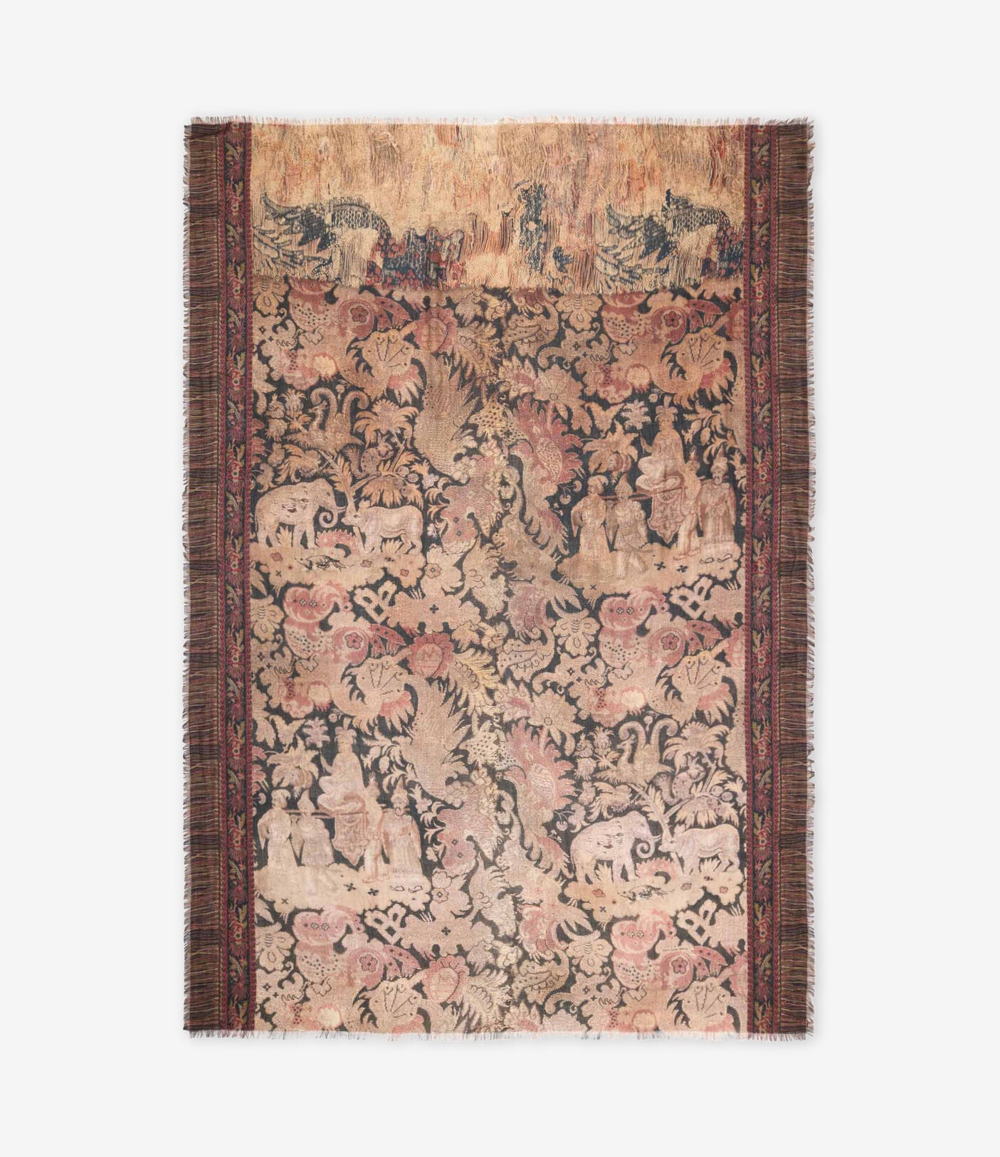Pierre-Louis Mascia EUCLIDEX Shawl Scarf Cashmere 135x195
