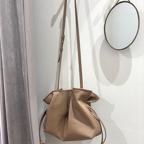Infinito Camilla Bucket Bag Taupe