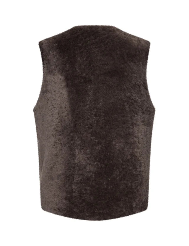 Benedikte Utzon Heidis Rulamsvest Taupe