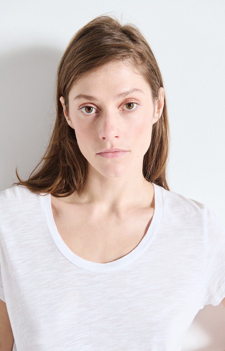 American Vintage DAME T-SKJORTE JACKSONVILLE Hvit