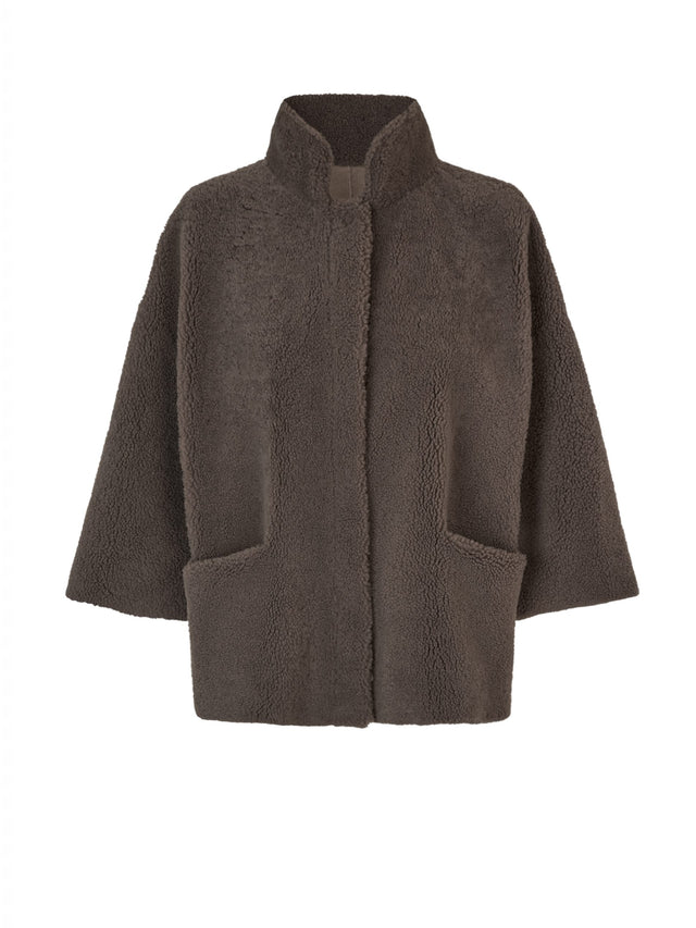 Benedikte Utzon KATE - New Grey Curly suede