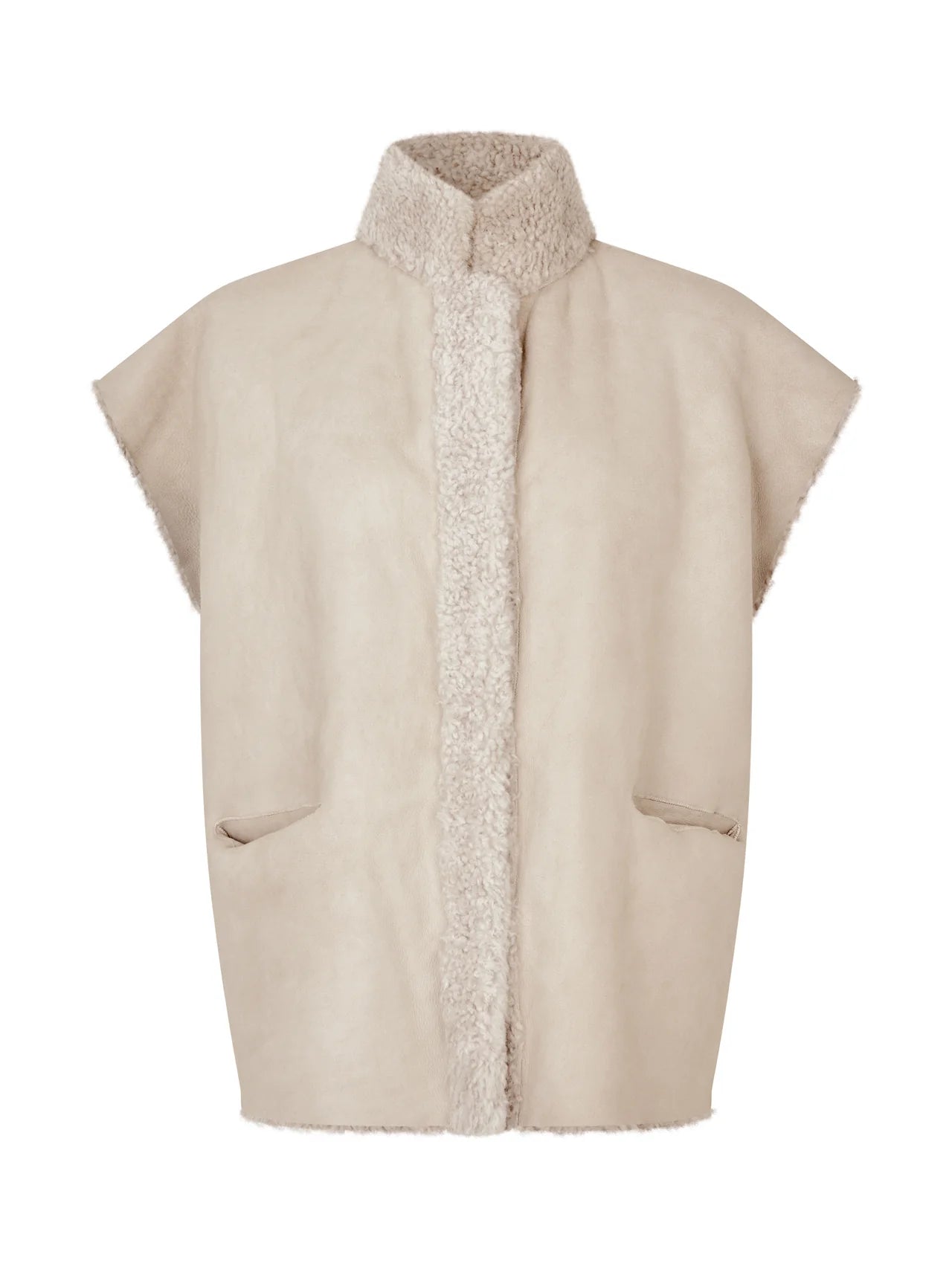 Benedikte Utzon Kate Vest Chateck Grey