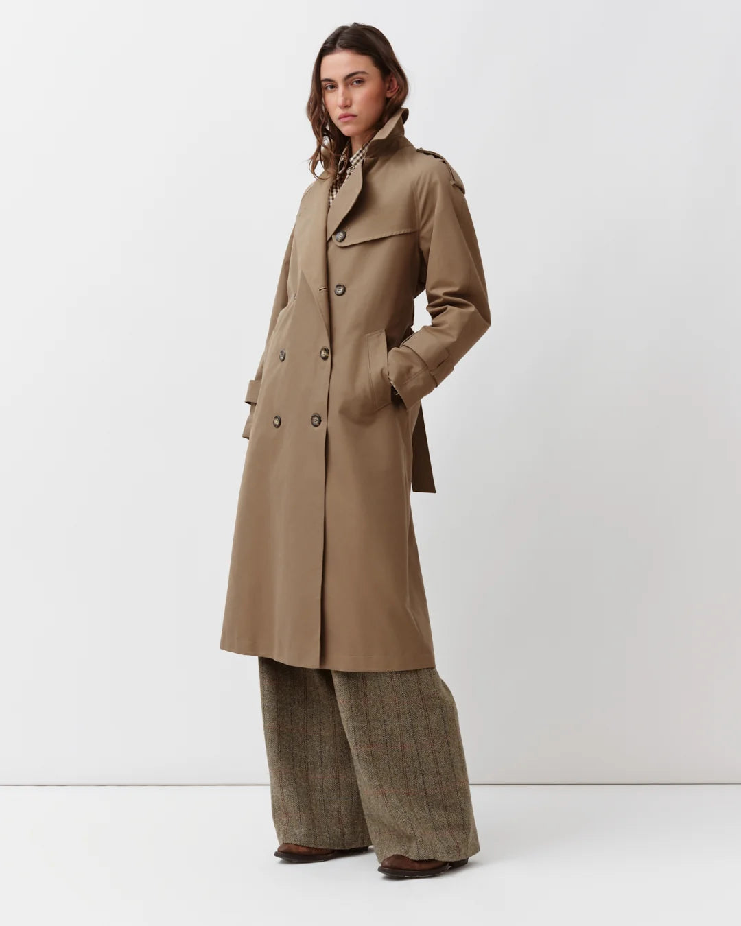 Diega Marigo Coat Kaki