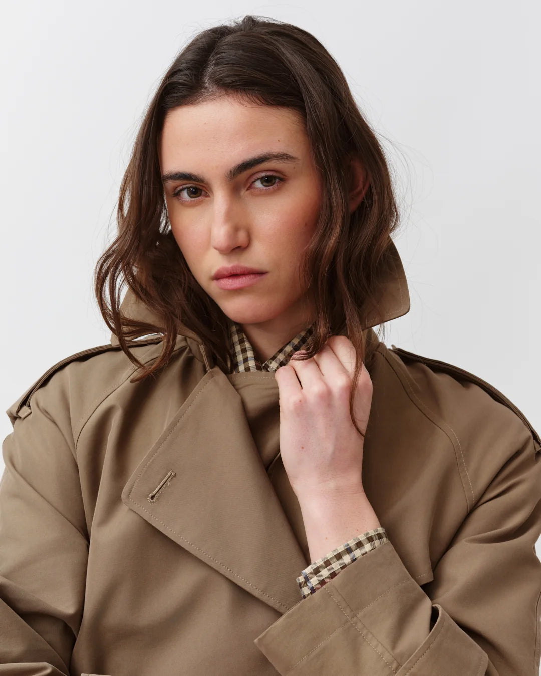 Diega Marigo Coat Kaki