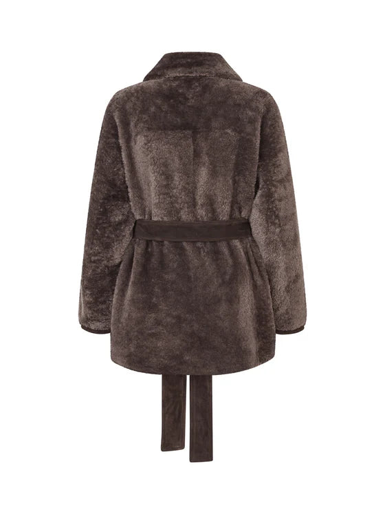 Benedikte Utzon Regine Jakke Taube Suede