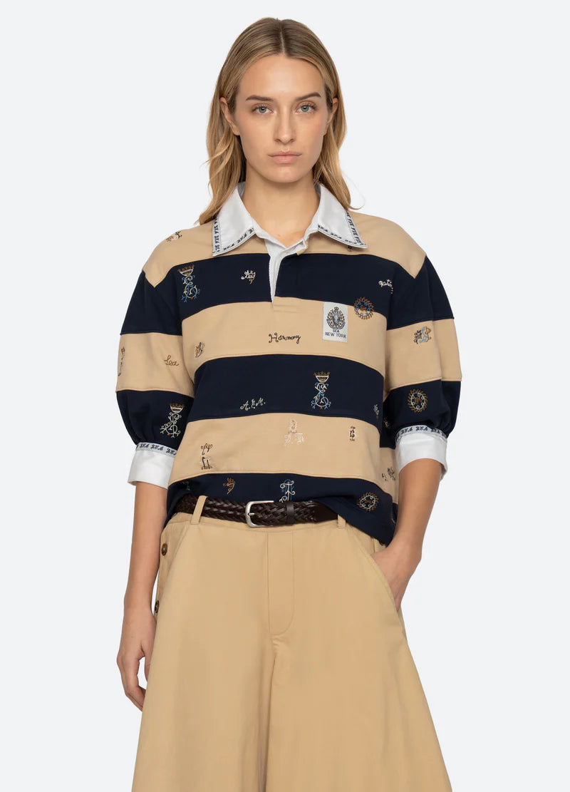 Sea New York Juliet Rugby Top