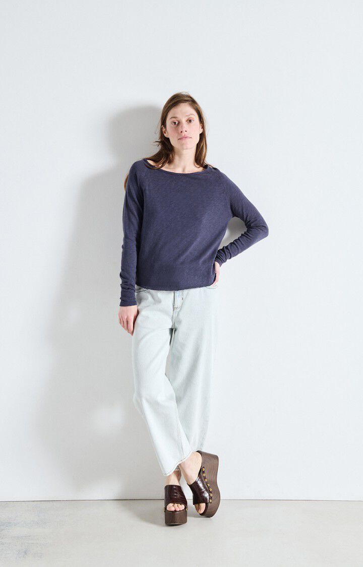 AMERICAN VINTAGE T-SHIRT SONOMA NAVY BLUE VINTAGE