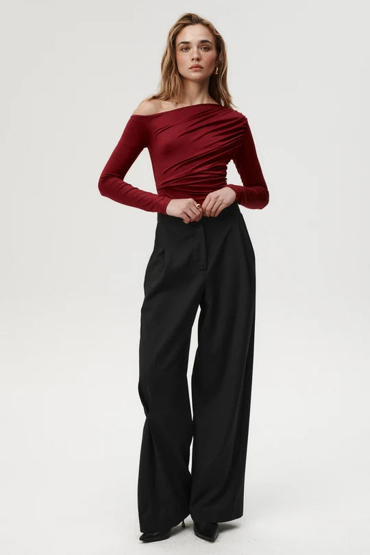 Undress Code Sweetest Thing Bodysuit Burgundy