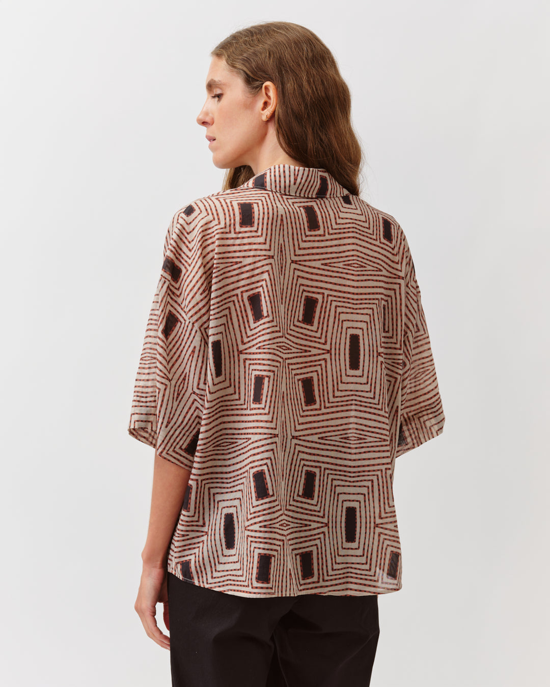 Diega Shirt Tifana Ecru Camel