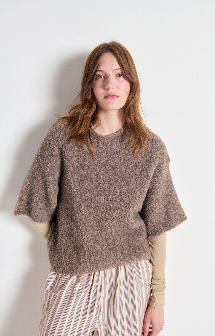 AMERICAN VINTAGE JUMPER ZOLLY MOLE MELANGE
