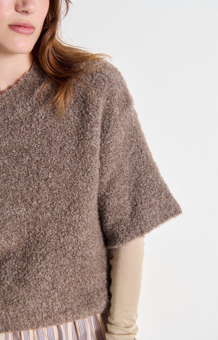 AMERICAN VINTAGE JUMPER ZOLLY MOLE MELANGE