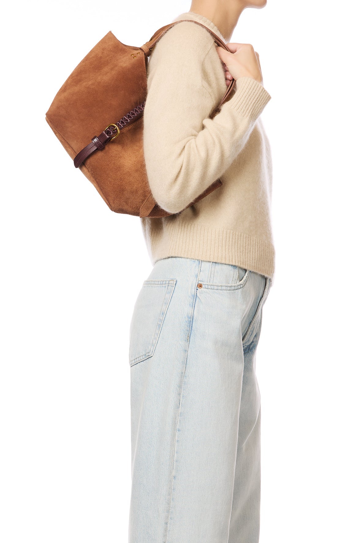 Jérôme Dreyfuss Joseph S Caramel Split Suede