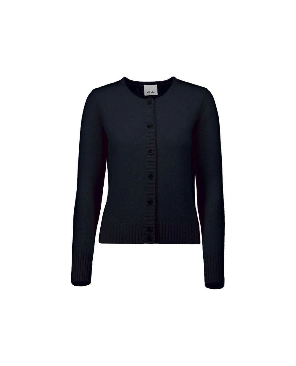 Allude Cashmere Cardigan Round Neck