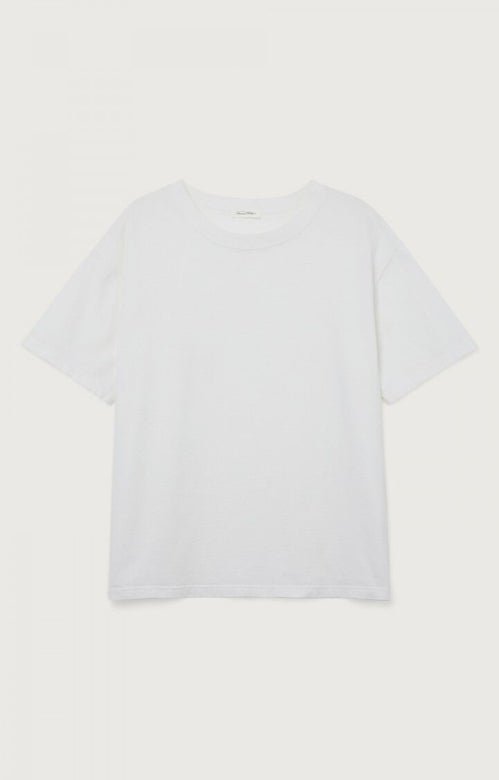 AMERICAN VINTAGE T - SHIRT FIZVALLEY WHITE - Den Lille Ida - American Vintage