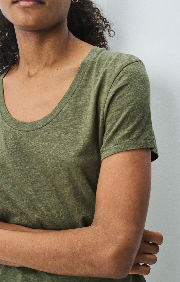 American Vintage T-shirt Jacksonville Khaki Vintage - Den Lille Ida - American Vintage