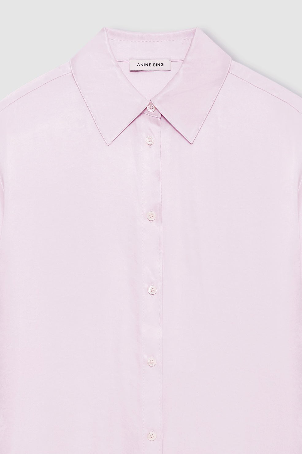 Anine Bing Bridget Shirt Powder Pink - Den Lille Ida - Anine Bing
