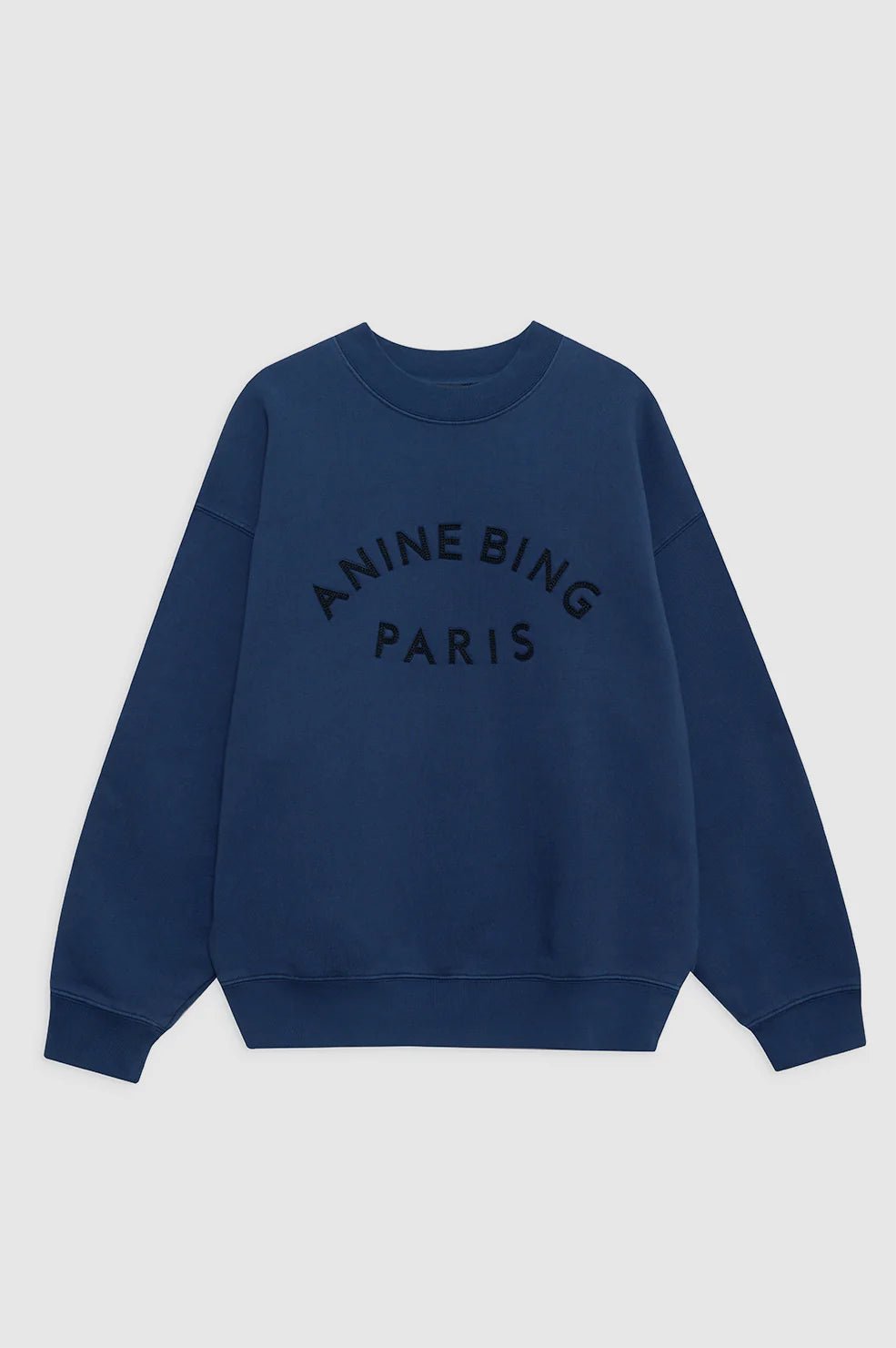 Anine Bing Jaci Sweatshirt Paris Navy - Den Lille Ida - Anine Bing