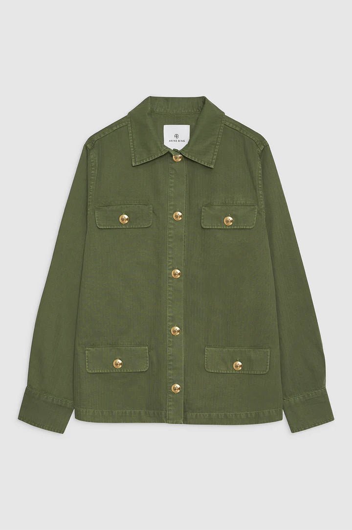 Anine Bing Corey Jacket Army Green - Den Lille Ida - Anine Bing