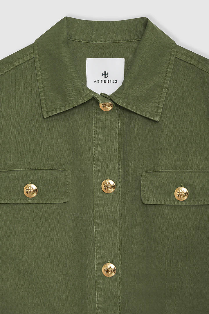 Anine Bing Corey Jacket Army Green - Den Lille Ida - Anine Bing