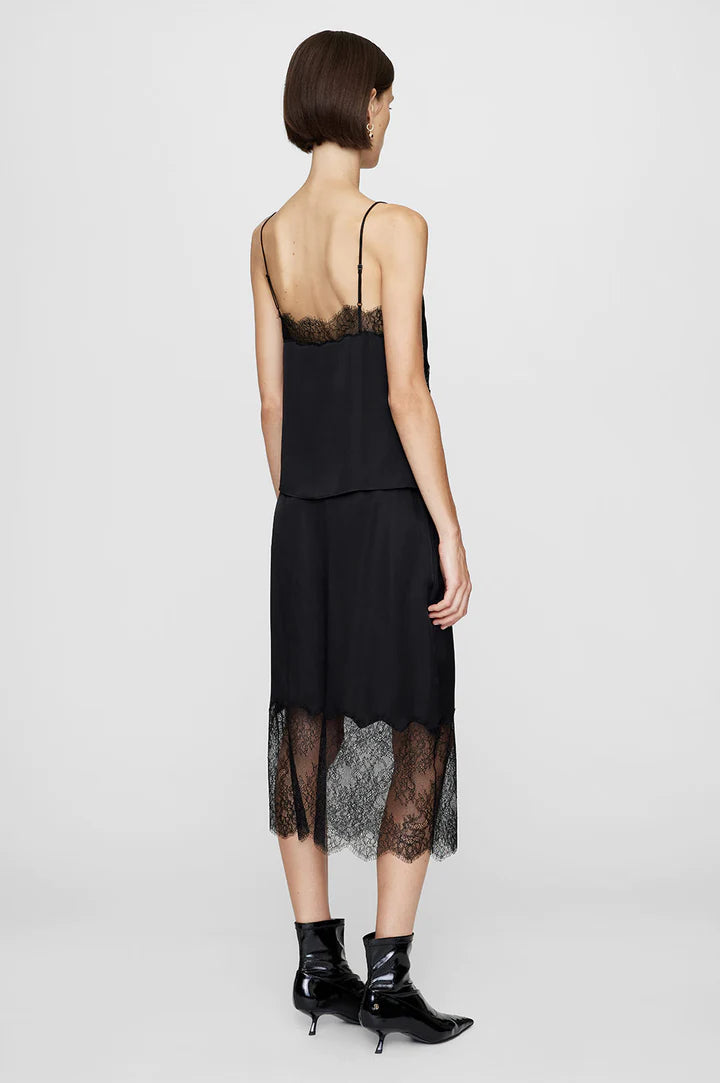 Anine Bing Amelie Skirt Black - Den Lille Ida