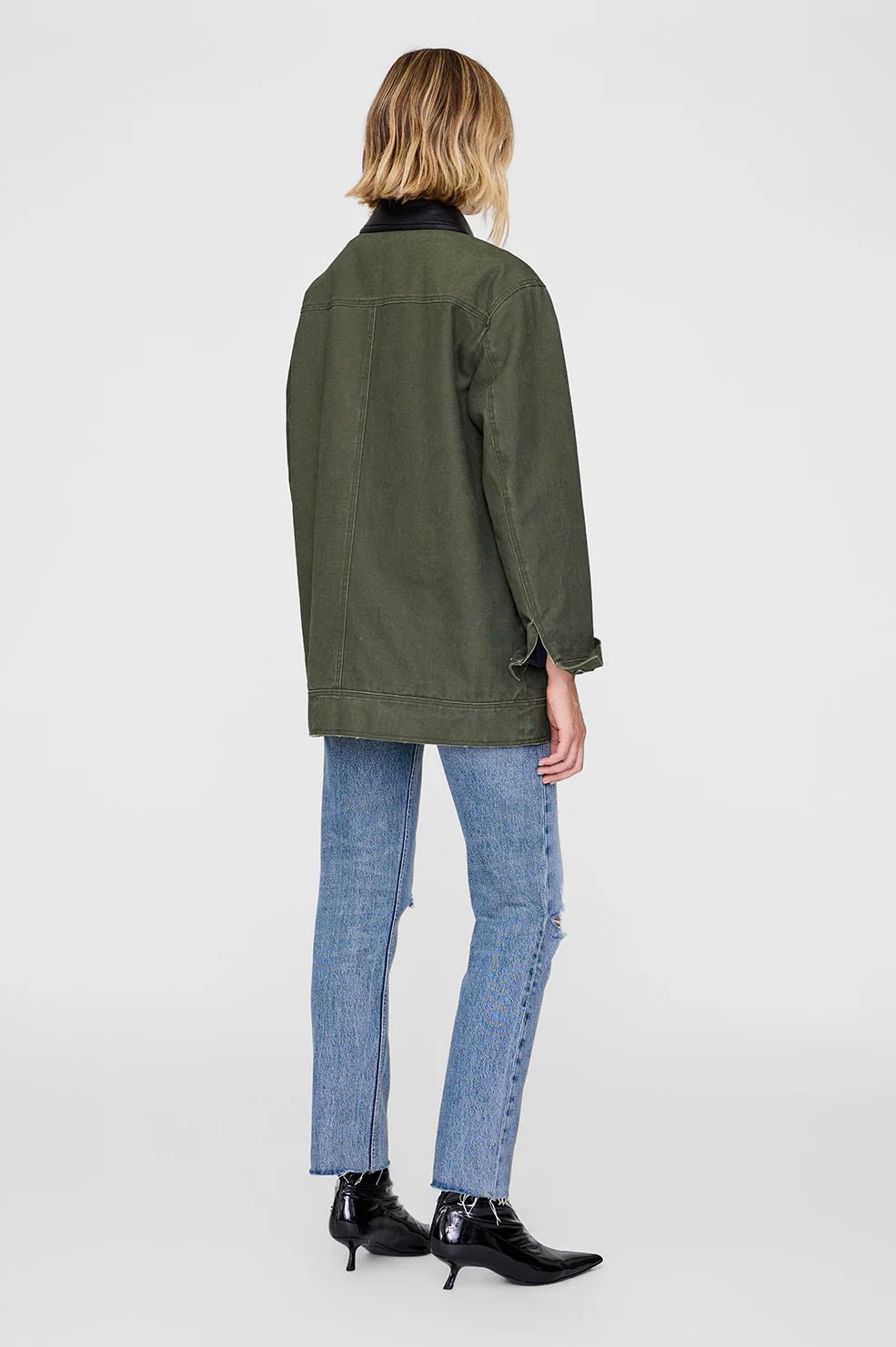 Anine Bing Sean Army Jacket Green - Den Lille Ida - Anine Bing