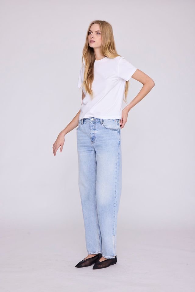 Anine Bing Shelley Tee White - Den Lille Ida - Anine Bing