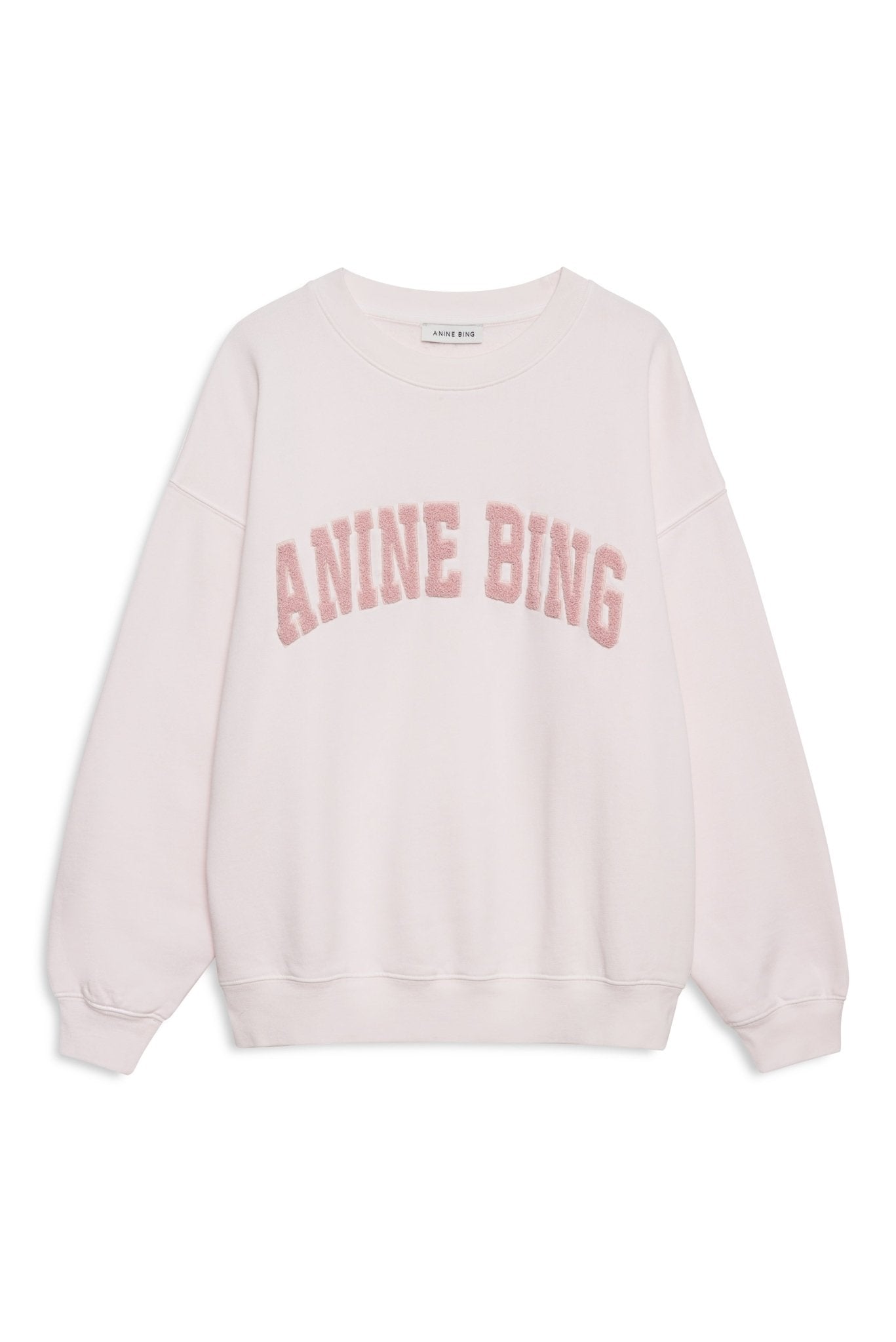 Anine Bing Spencer Sweatshirt Powder Pink - Den Lille Ida - Anine Bing