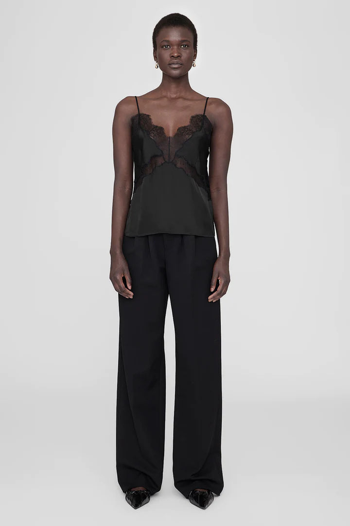 Anine Bing Amelie Camisole Black - Den Lille Ida