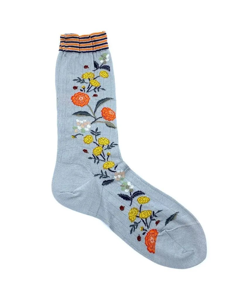 Antipast Socks Bouquet Light Grey - Den Lille Ida - Antipast