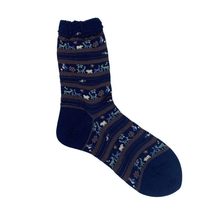 Antipast Socks Parade on Safari Black - Den Lille Ida - Antipast