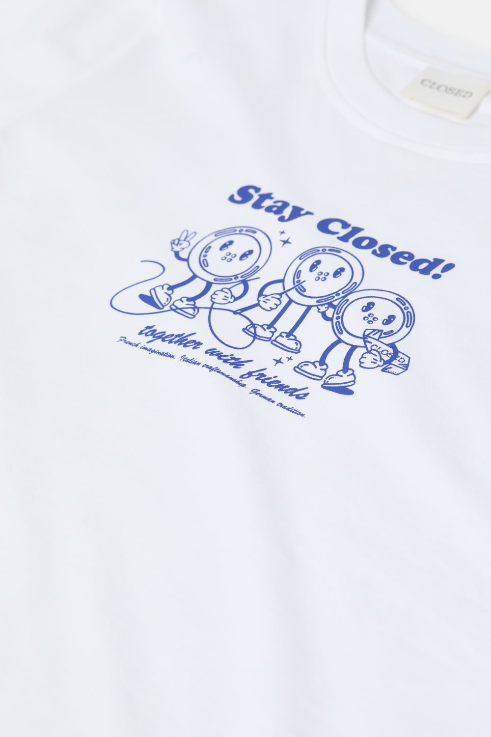 CLOSED BASIC T - SHIRT WHITE - Den Lille Ida - Closed