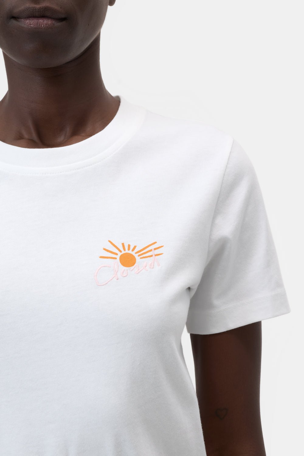 CLOSED BASIC T - SHIRT WHITE SUN - Den Lille Ida - Closed