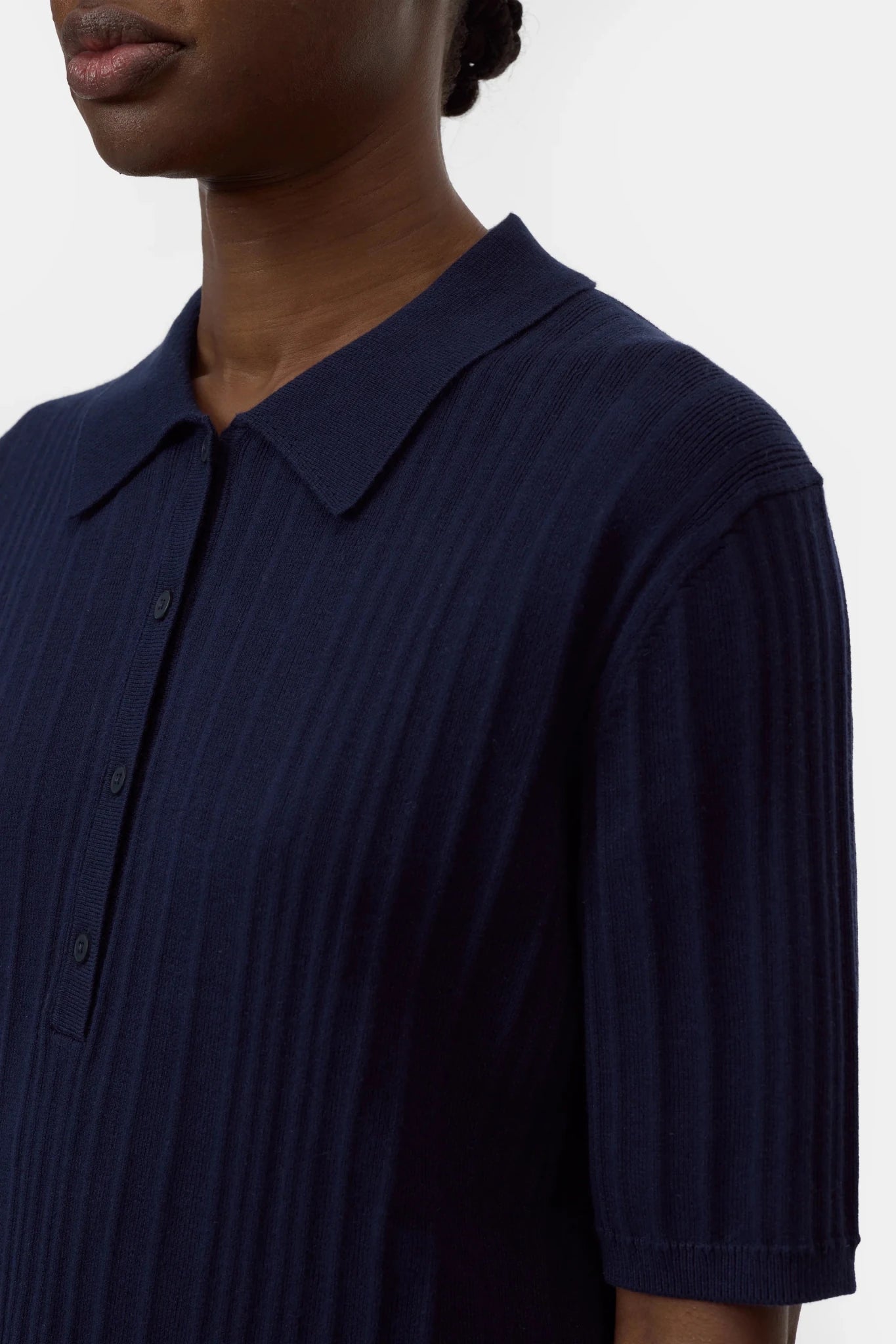 CLOSED SHORT SLEEVE POLO NAVY - Den Lille Ida - Closed