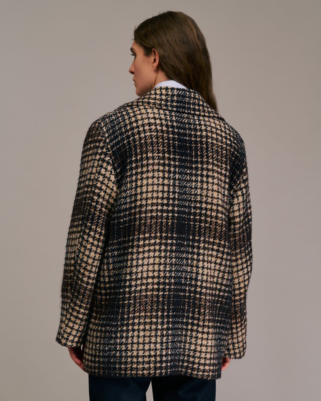 Diega Maliro Coat Chco Marine Ecru - Den Lille Ida - Diega