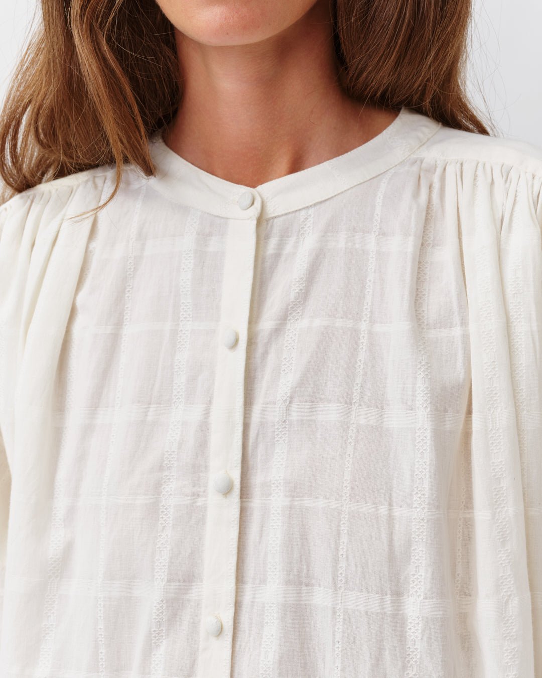 Diega Shirt Celesto Ecru - Den Lille Ida - Diega
