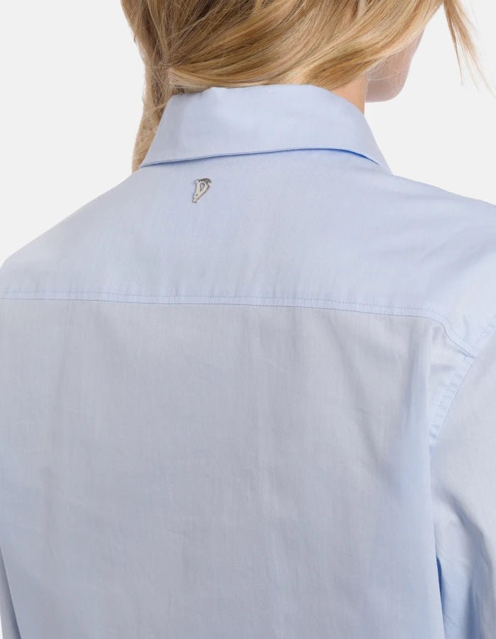 Dondup Shirt Poplin Light Blue - Den Lille Ida - dondup