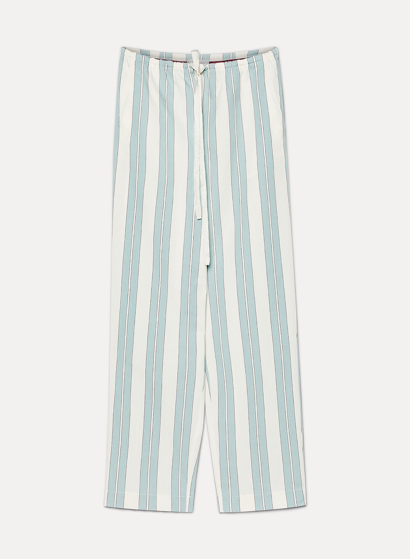 forte_forte chic striped cotton linen drawstring pants - Den Lille Ida - forte_forte